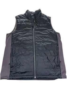 Columbia Omni-Heat Hybrid Puffer Reflective Lined Winter Vest L EUC
